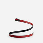 'Hit the Road' Belt - Black & Red
