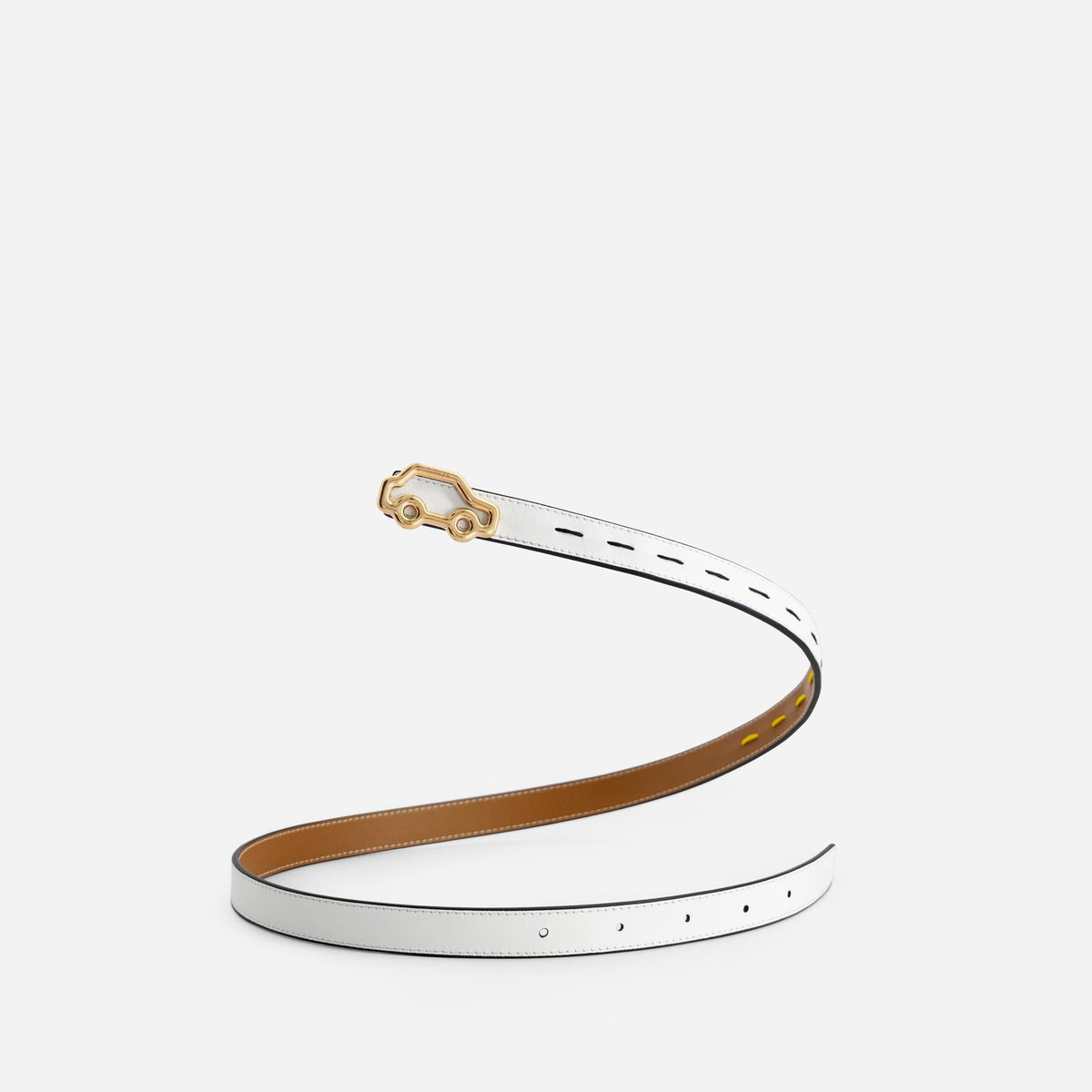'Hit the Road' Belt - Canyon & White