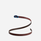 'Hit the Road' Belt - Espresso & Bordeaux