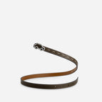 'Hit the Road' Belt - Truffle Green & Canyon