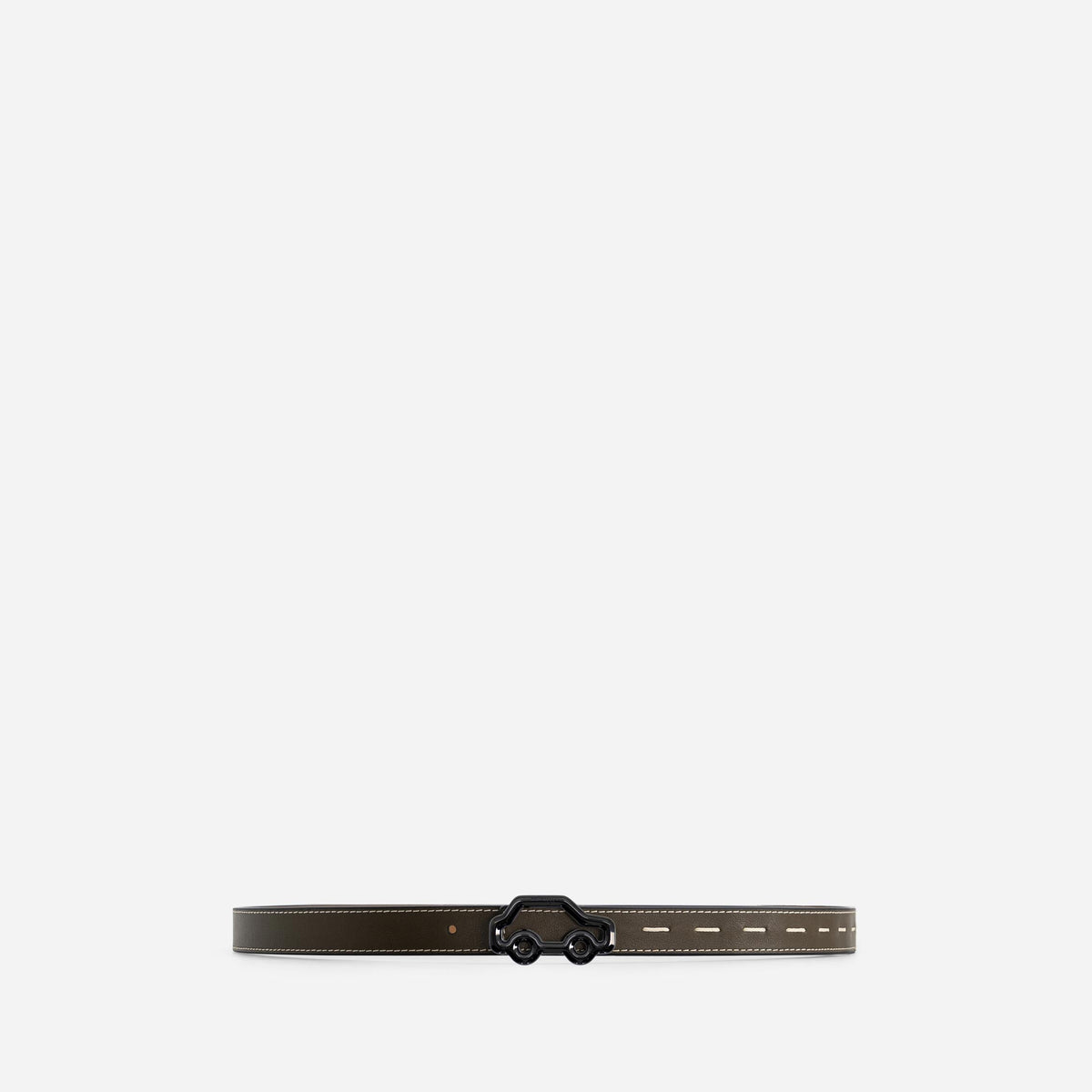 'Hit the Road' Belt - Truffle Green & Canyon