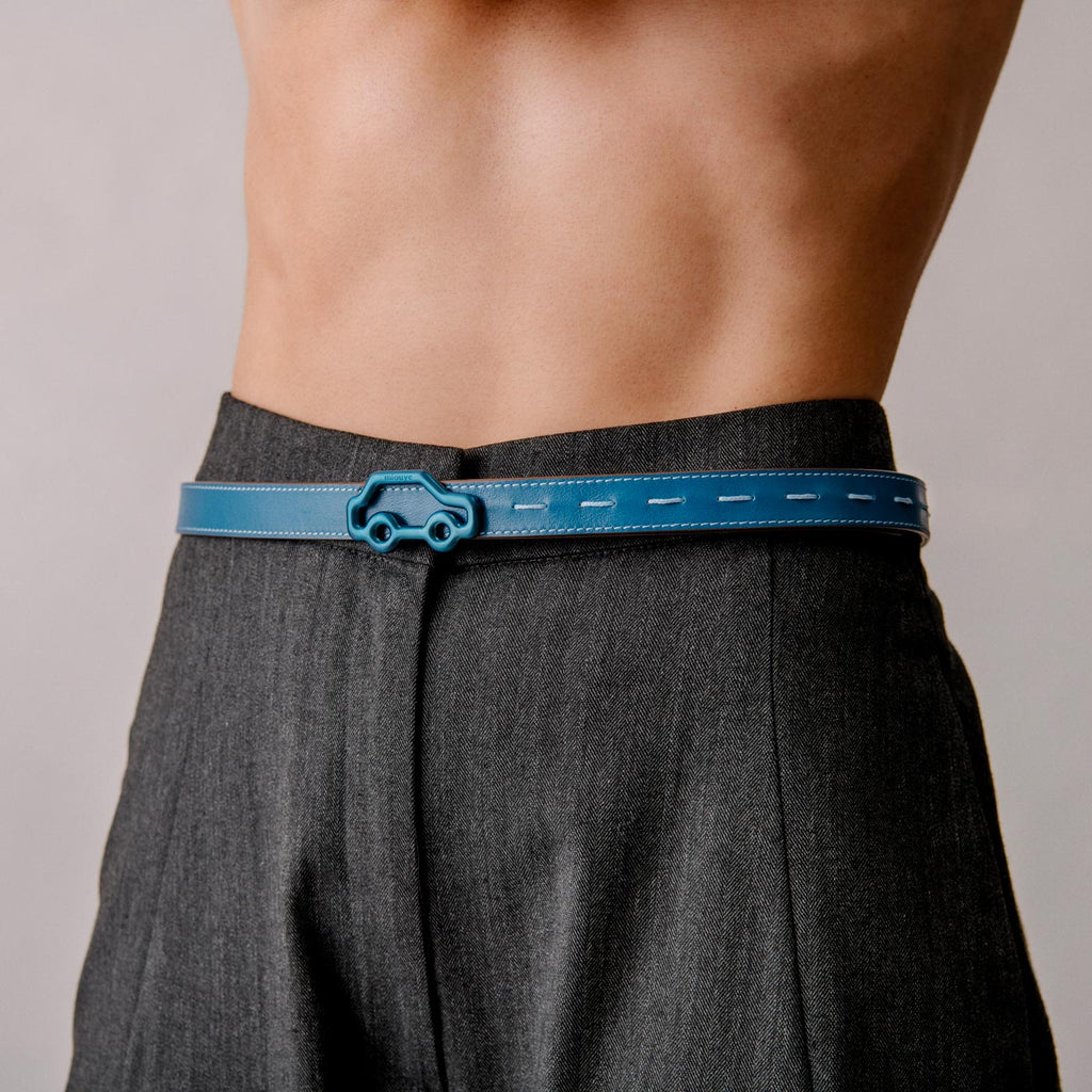 'Hit the Road' Belt - Reef & Chocolate